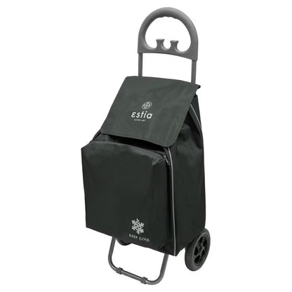 Indkøbsvogn 40 Liter Grå med Termorum
