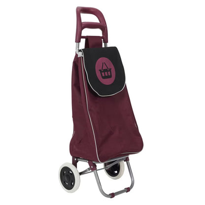 Indkøbsvogn 50 Liter 96x34x30 cm Lilla
