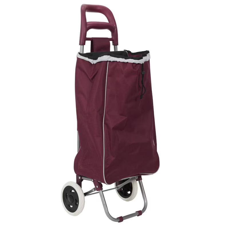 Indkøbsvogn 50 Liter 96x34x30 cm Lilla