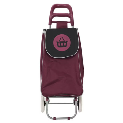 Indkøbsvogn 50 Liter 96x34x30 cm Lilla