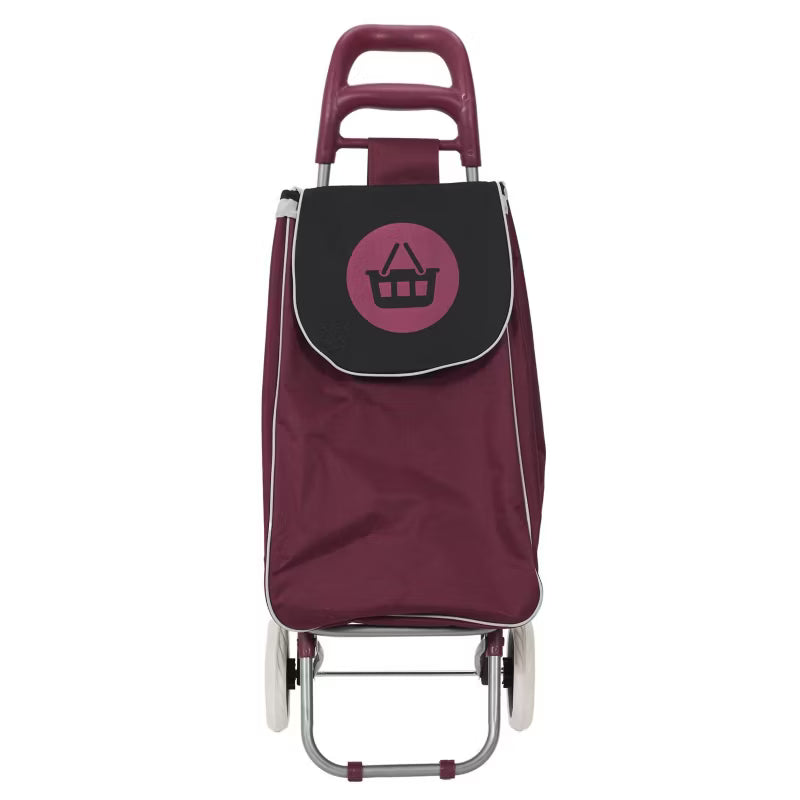 Indkøbsvogn 50 Liter 96x34x30 cm Lilla