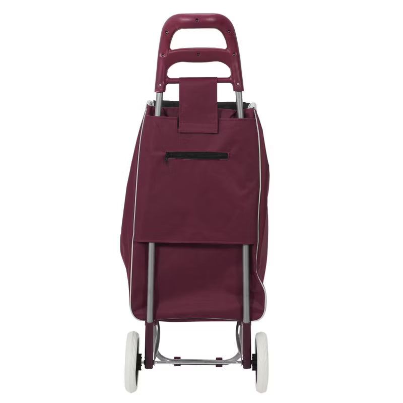 Indkøbsvogn 50 Liter 96x34x30 cm Lilla