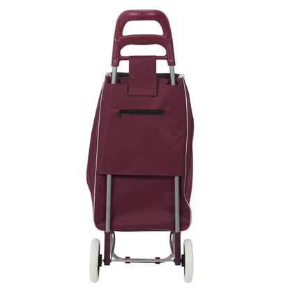 Indkøbsvogn 50 Liter 96x34x30 cm Lilla