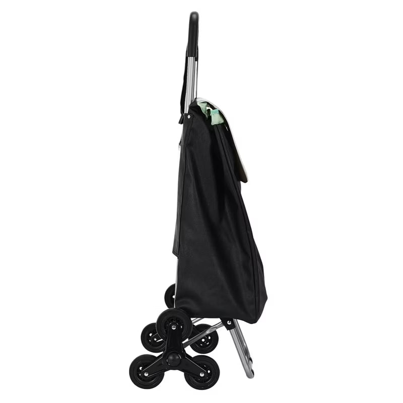 Indkøbsvogn Bistrot 6 Hjul 95x36x31 cm Grøn