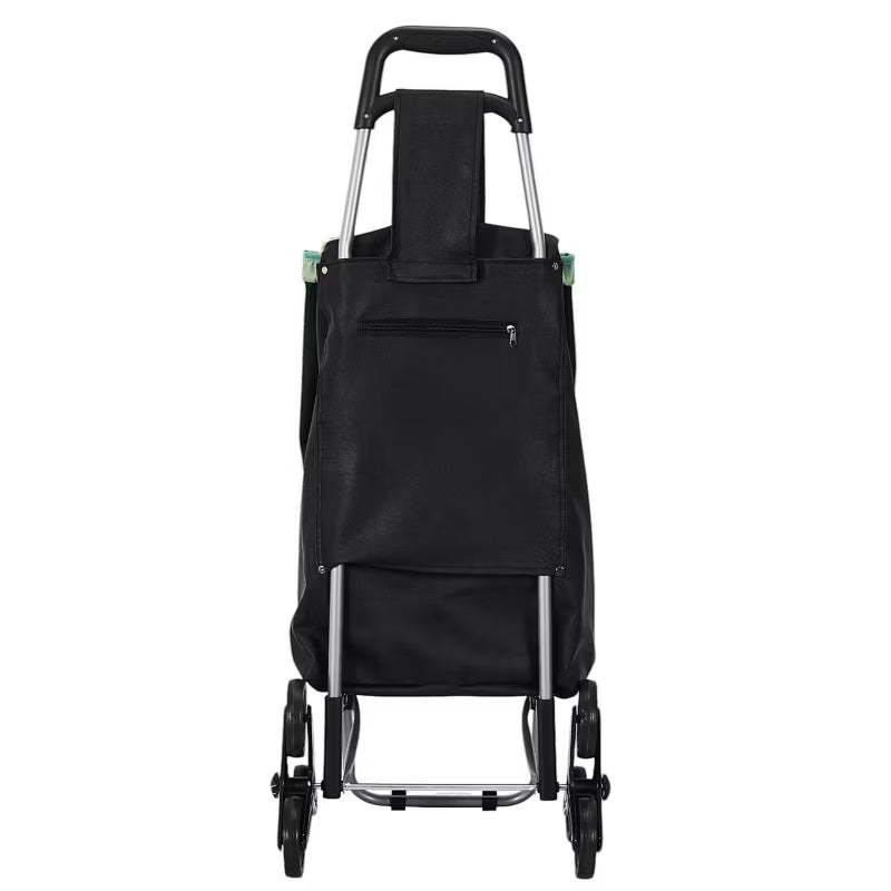 Indkøbsvogn Bistrot 6 Hjul 95x36x31 cm Grøn