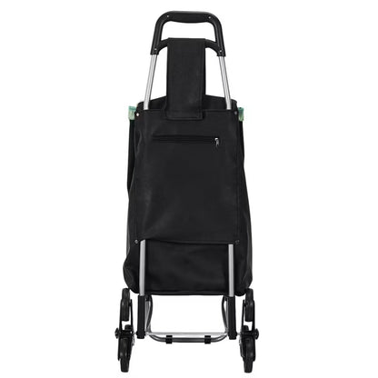 Indkøbsvogn Bistrot 6 Hjul 95x36x31 cm Grøn