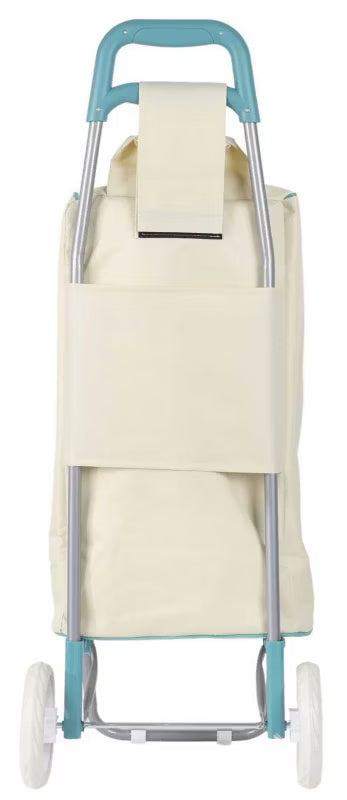 Indkøbsvogn Termoisoleret Foldbar 91,5x36x31,5 cm Creme