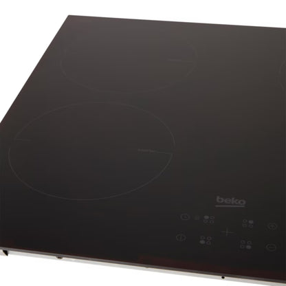 Induktionskogeplade 58x51 cm Sort med 4 Zoner