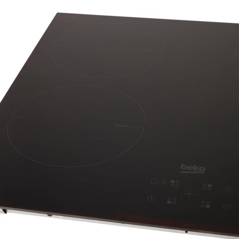 Induktionskogeplade 58x51 cm Sort 4 Zoner