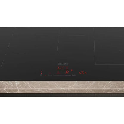 Induktionskogeplade 80 cm Sort Mat