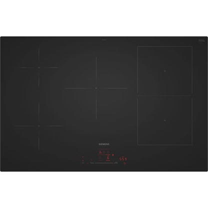 Induktionskogeplade 80 cm Sort Mat
