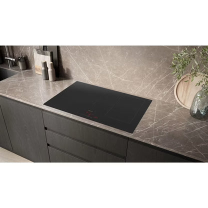 Induktionskogeplade 80 cm Sort Mat