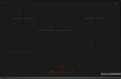 Induktionskogeplade PIV83KHC1E 80 cm Sort Keramisk