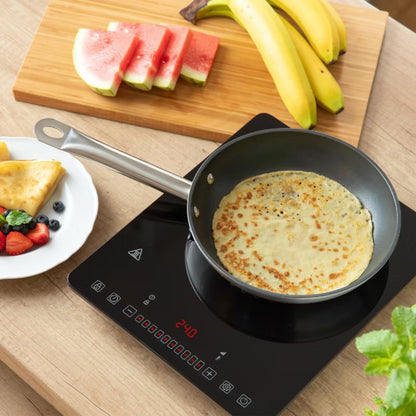 Induktionskogeplade SCP 3701BK 29,5x36 cm Sort