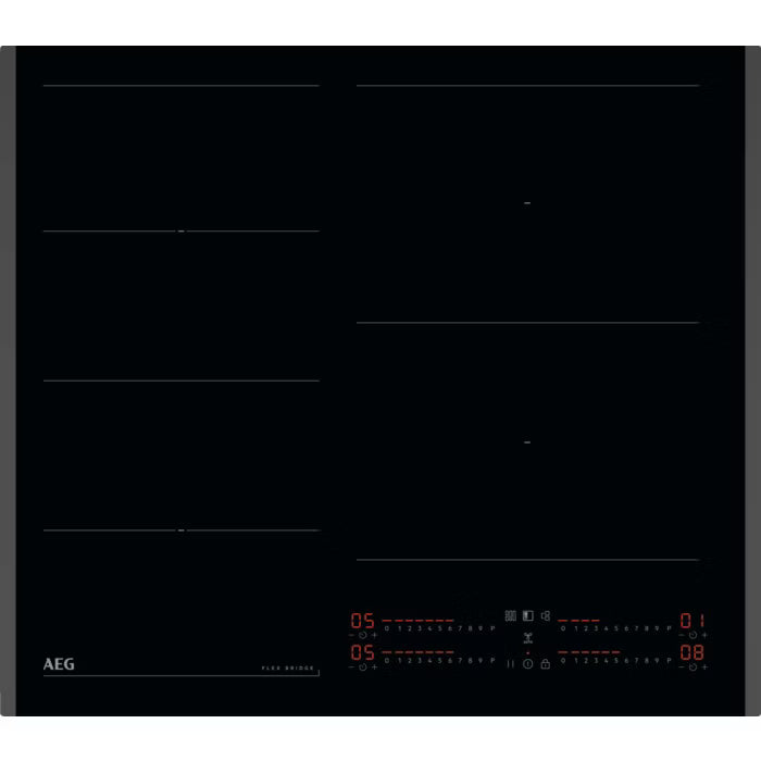 Induktionskogeplade TI64IG00FB 60 cm Sort