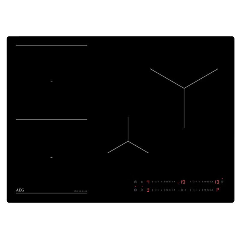 Induktionskogeplade TO74IB00IB 68 cm Sort