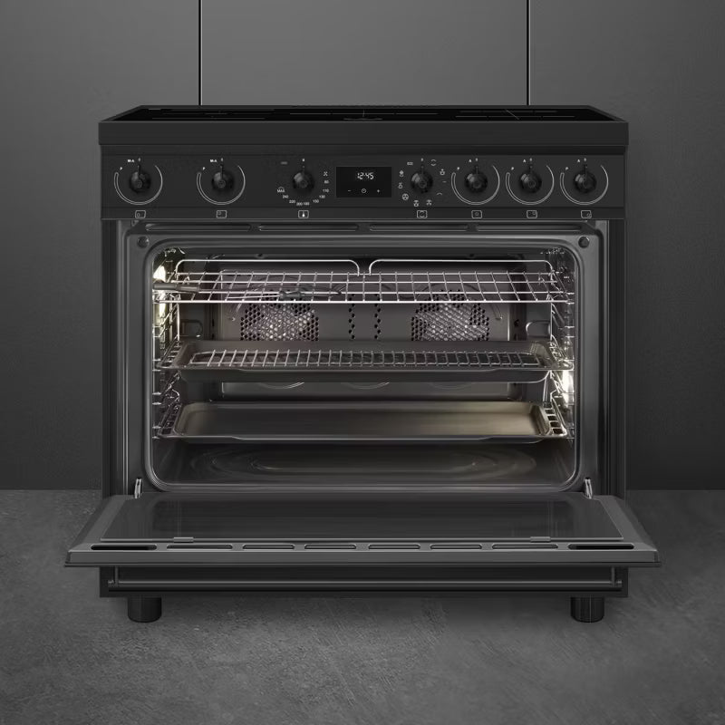 Induktionskomfur C9IMN2 90 cm Sort