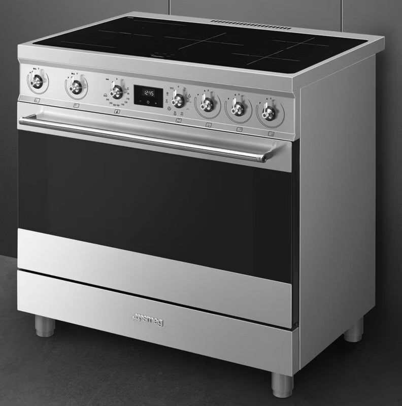 Induktionskomfur C9IMX2 90x60 cm Rustfrit Stål
