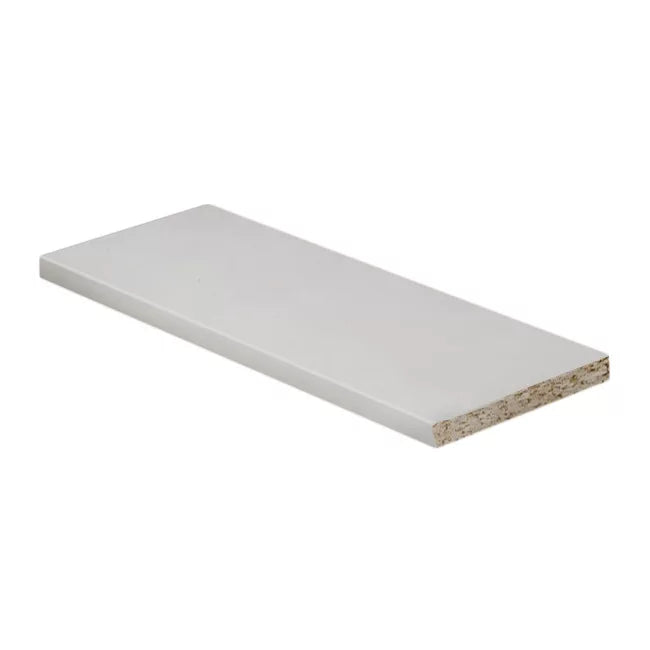 Indvendig Vindueskarm 305x30 cm Hvid Mat