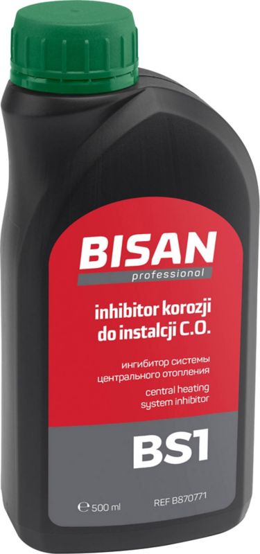 Korrosionsinhibitor til centralvarmeanlæg Bisan 0,5 l