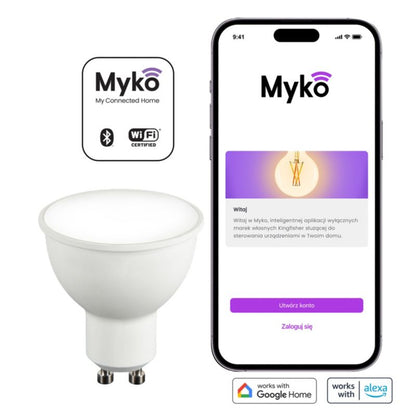 Jacobsen Myko GU10 350LM CCT intelligent LED-pære