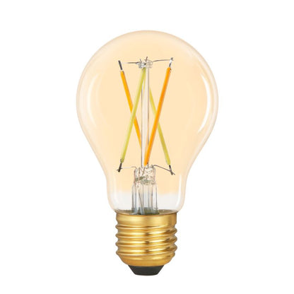 Intelligent LED-filamentpære Amber Jacobsen Myko A60 E27 806 lm CCT