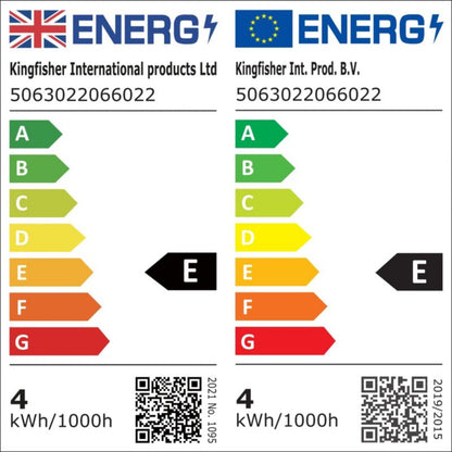 Intelligent LED-filamentpære Amber Jacobsen Myko C35 E14 470 lm CCT