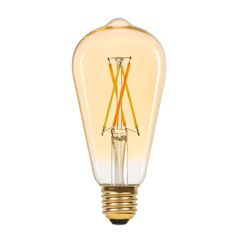 Smart LED-filamentpære Amber Jacobsen Myko ST64 E27 806 lm CCT