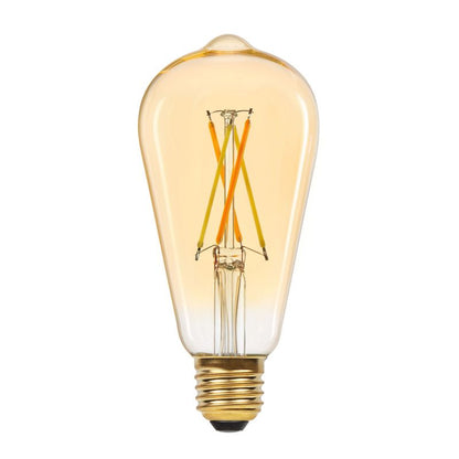 Smart LED-filamentpære Amber Jacobsen Myko ST64 E27 806 lm CCT