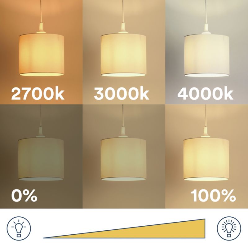 Intelligent LED-filamentpære Jacobsen Myko A60 E27 806 lm CCT