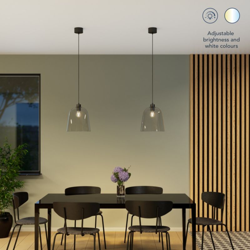 Intelligent LED-filamentpære Jacobsen Myko A60 E27 806 lm CCT