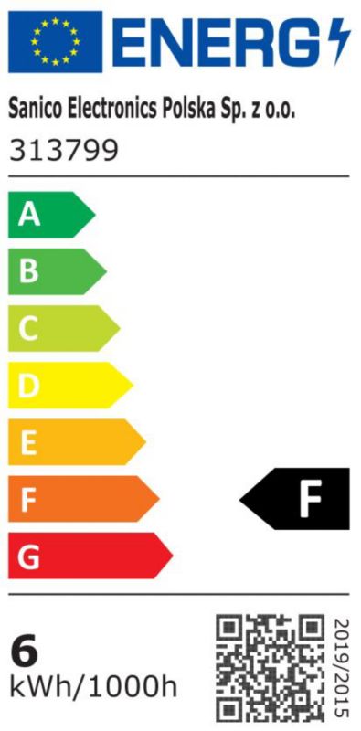 Smart LED-pære Goldlux G45 E14 470 lm CCT WiFi