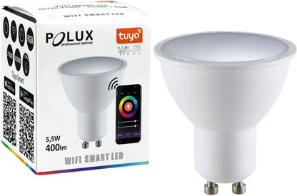 Smart LED-pære Goldlux GU10 400 lm CCT RGB WiFi