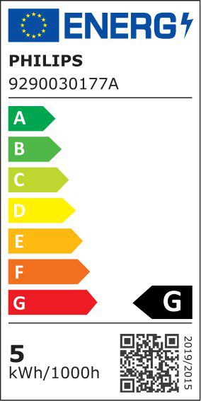 Smart LED-pære Philips C35 E14 2000/5000 K amber