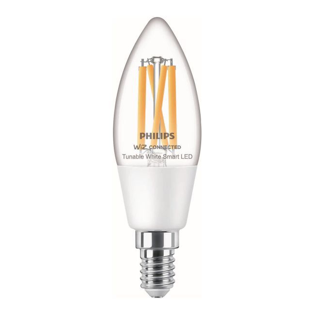 Smart LED-pære Philips C35 E14 2700/6500 K
