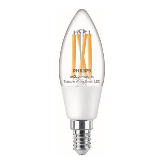 Smart LED-pære Philips C35 E14 2700/6500 K