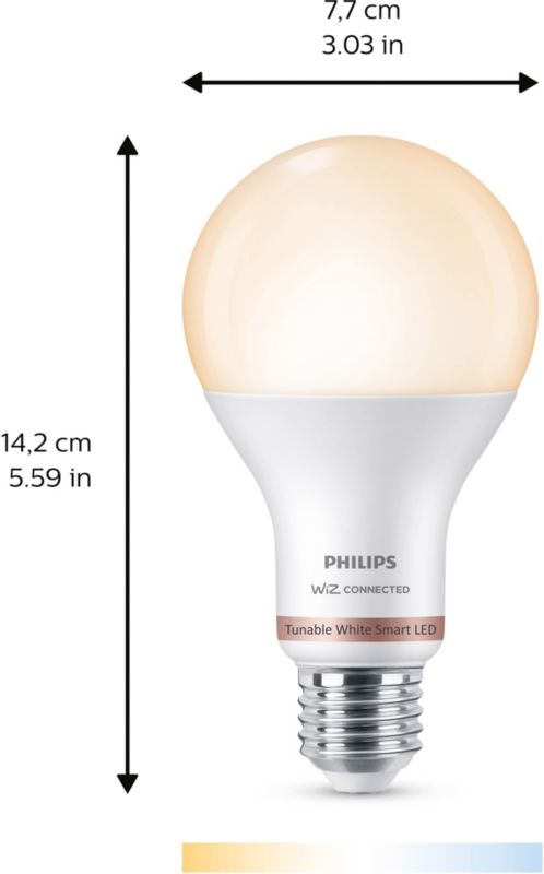 Smart LED-pære Philips SMD A67 E27 2700/6500 K