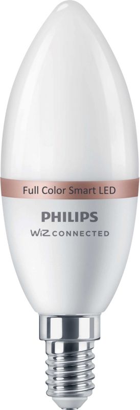 LED Smartpære SMD C37 E14 RGB