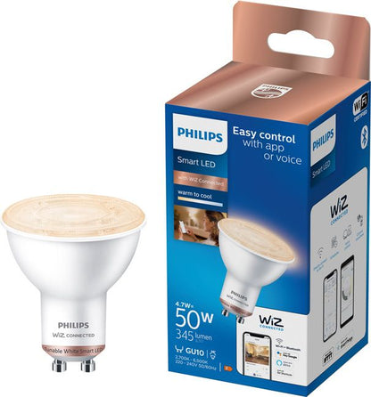 Smart LED-pære Philips SMD GU10 2700/6000 K
