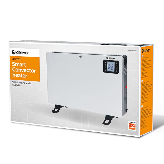 Konvektor Radiator Smart Wi-Fi 2000W Hvid SCH-2105