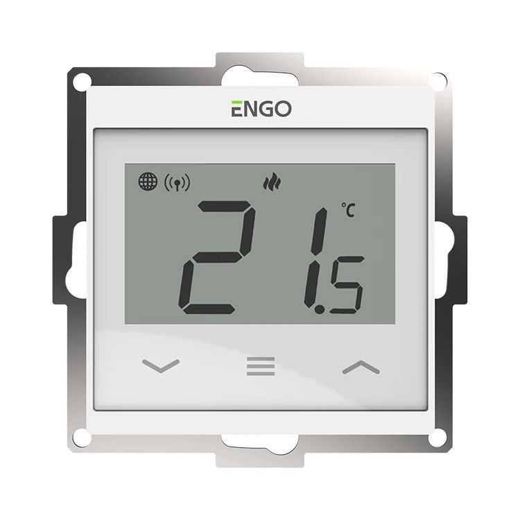 Wi-Fi Termostat 230V 55x55 mm Hvid