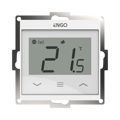 Wi-Fi Termostat 230V 55x55 mm Hvid