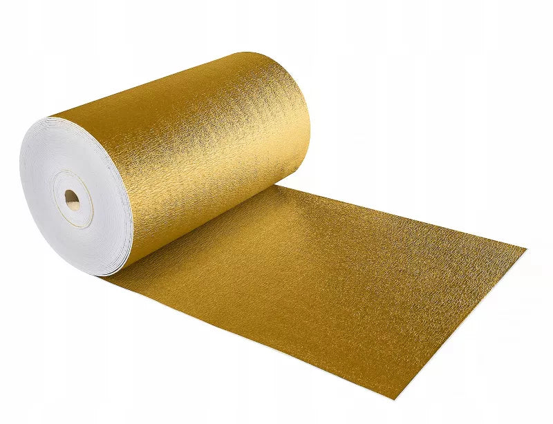 Isoleringsunderlag Dobbeltlamineret 5 mm 50 m² Guld