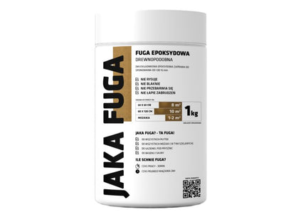 JAKA FUGA epoxyfuge trælook til fliser og mosaikker 1 kg 1 stk.