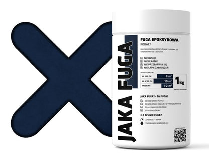 JAKA FUGA epoxysand til fliser og mosaikker Kobalt 1 kg