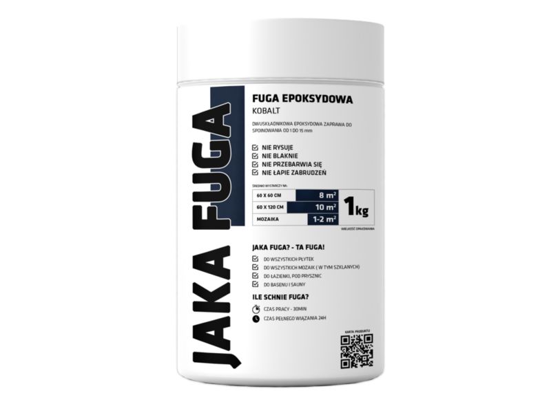 JAKA FUGA epoxysand til fliser og mosaikker Kobalt 1 kg
