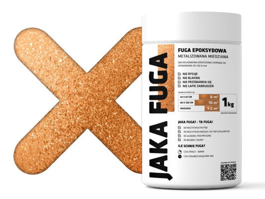 JAKA FUGA metaliseret epoxyfuge kobber 1 kg 1 stk.
