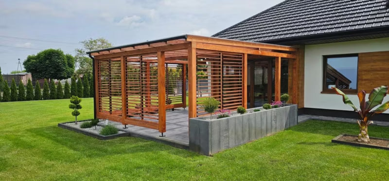 Jalousi Beslag 109 cm Antracit Stål