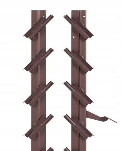 Jalousi Beslag 109 cm Brun Stål
