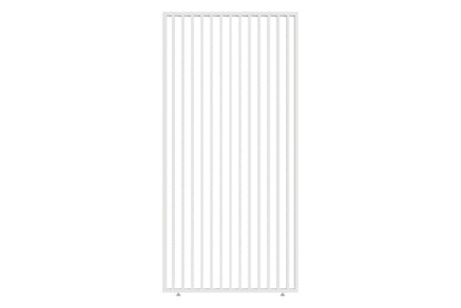 Jalousipanel til Pergola 113,3x233,5 cm Hvid